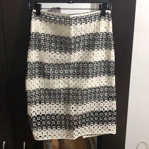 Banana republic knee length pencil skirt
